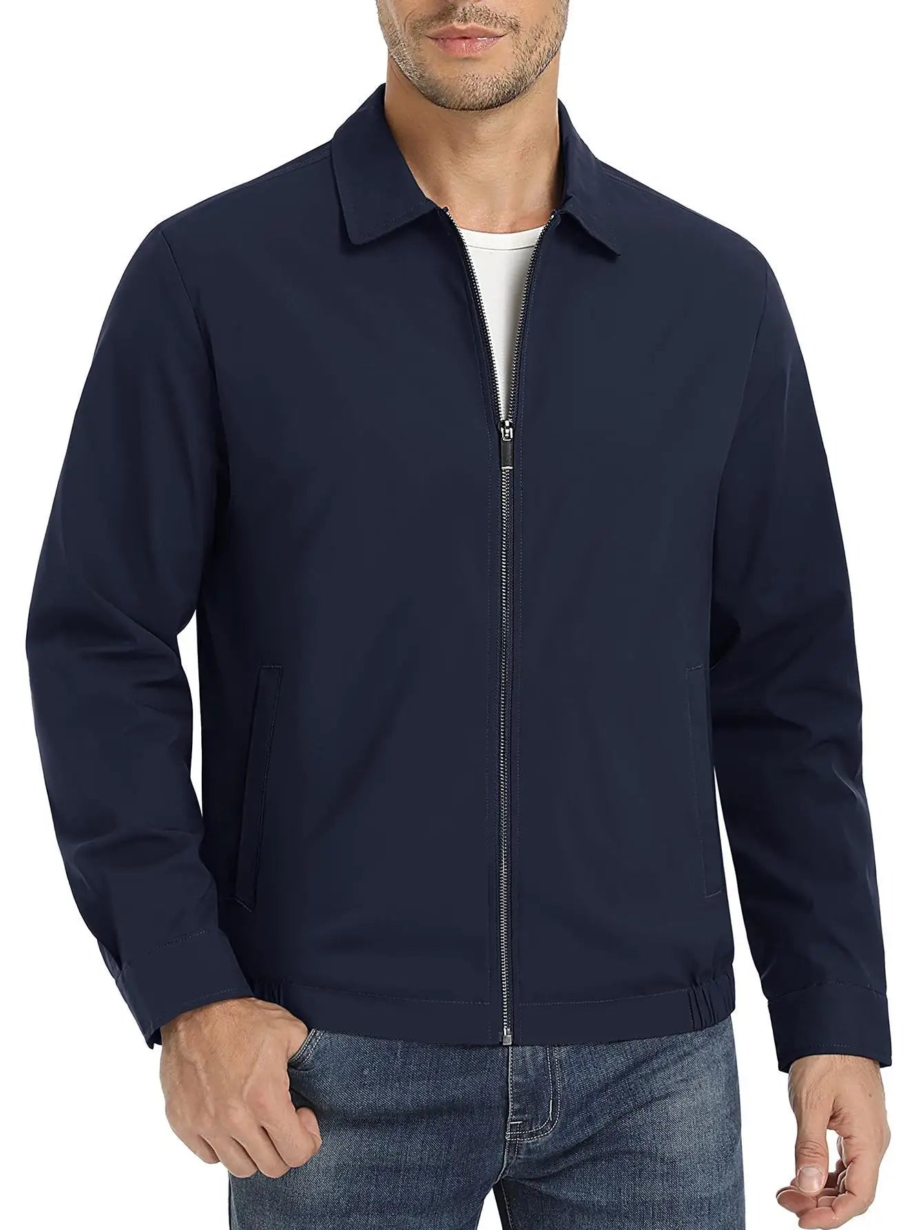Men's Lightweight Jacket - Windproof and Waterproof for Outdoors