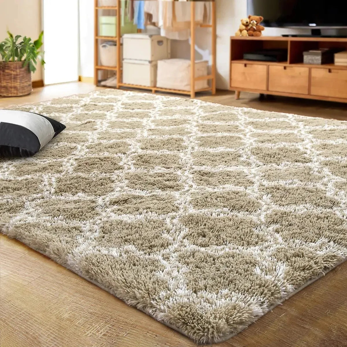 Large Shag Area Rugs Super Soft Plush Fluffy Carpet