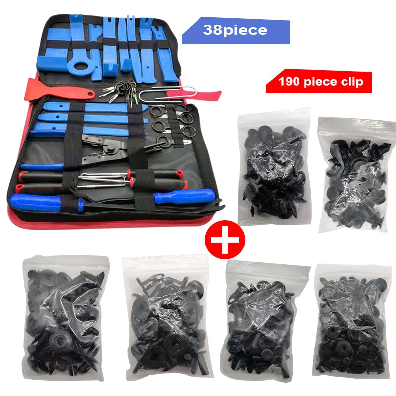 Car Interior Disassembly Kit Plastic Trim Removal Tool Set