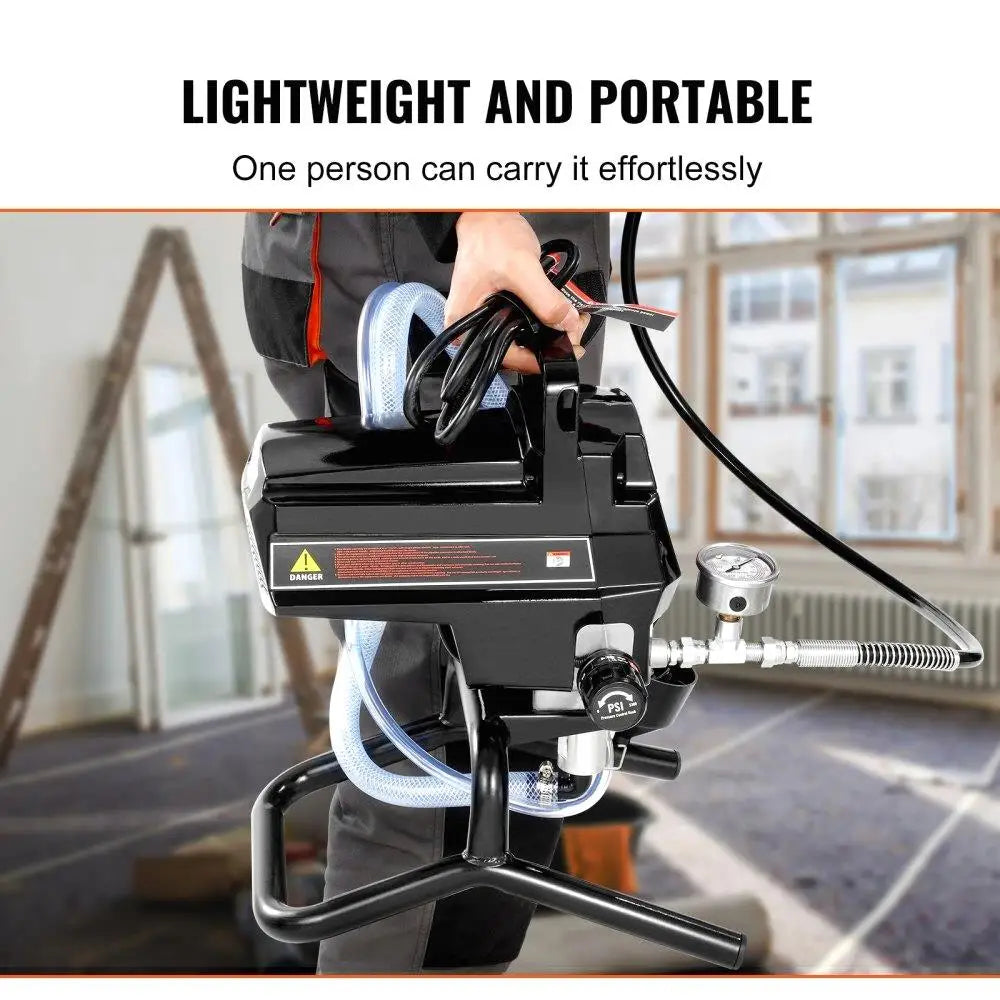 950W Electric Airless Paint Sprayer 3000 PSI Fine Finish