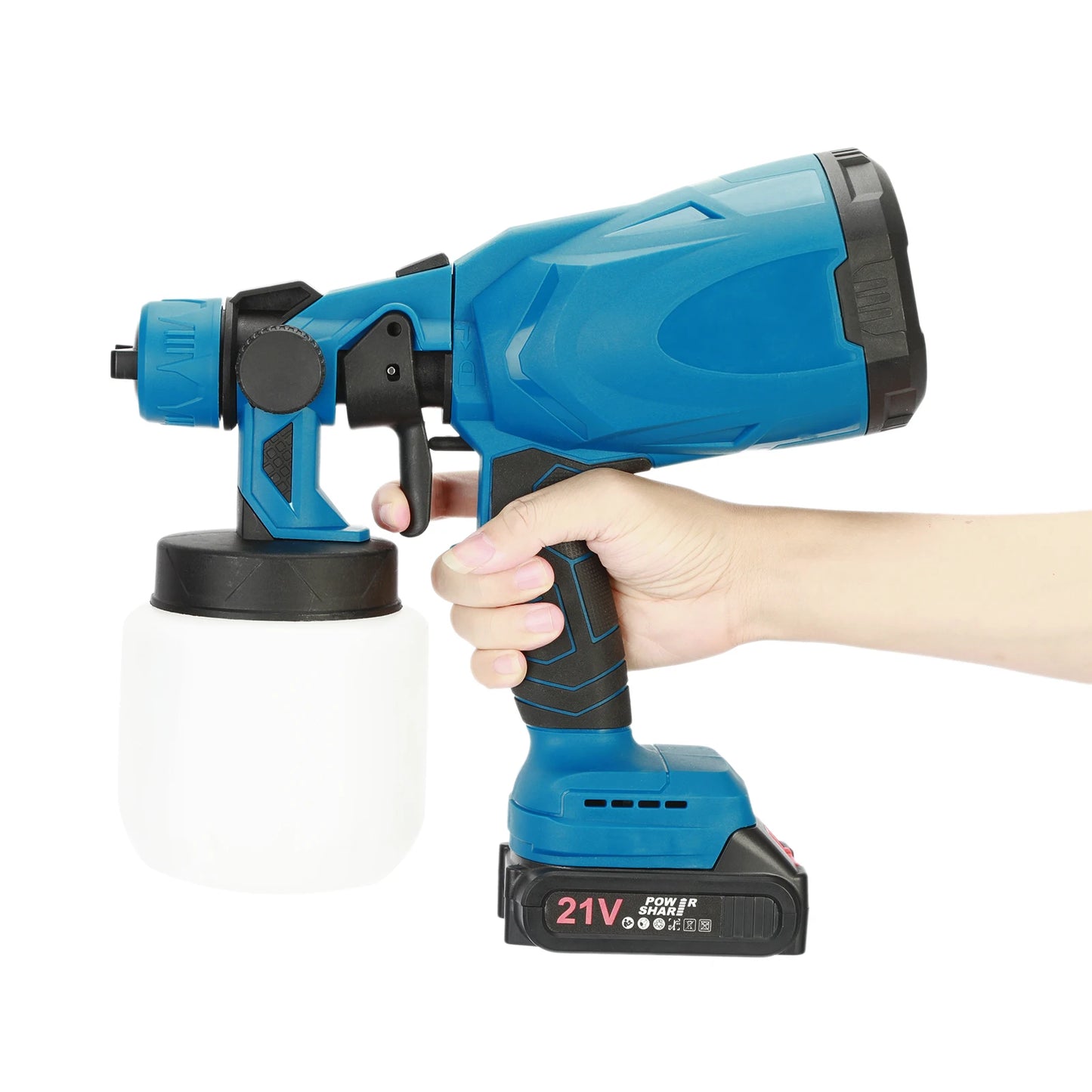 Mini Paint Sprayer With Ergonomic Handle 3 Spray Patterns