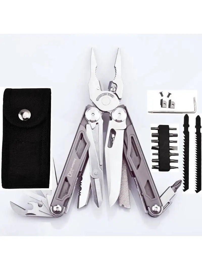 Daicamping DL30 Multitool Clamp Scissors Knives Pliers EDC