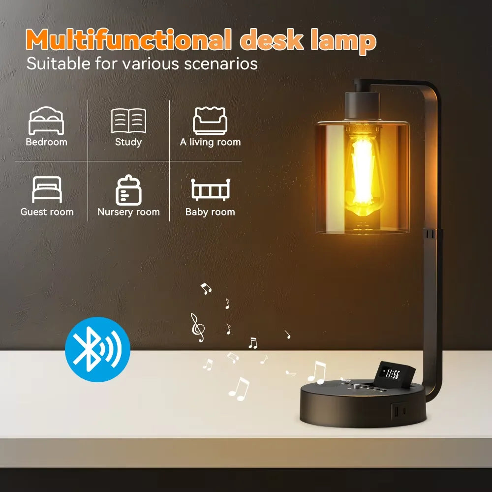 LED Bedside Lights Table Lamp Dimmable Desk Lamp Touch Night Light