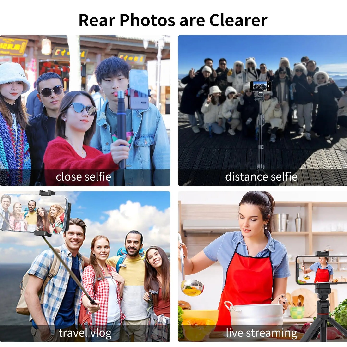 King Ma Phone Vlog Selfie Monitor Screen for iPhone Vlogs