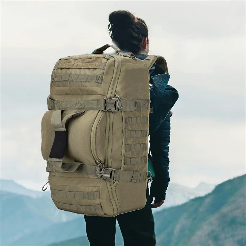 LQARMY 35L 50L 80L Outdoor MOLLE Tactical Backpack Bag