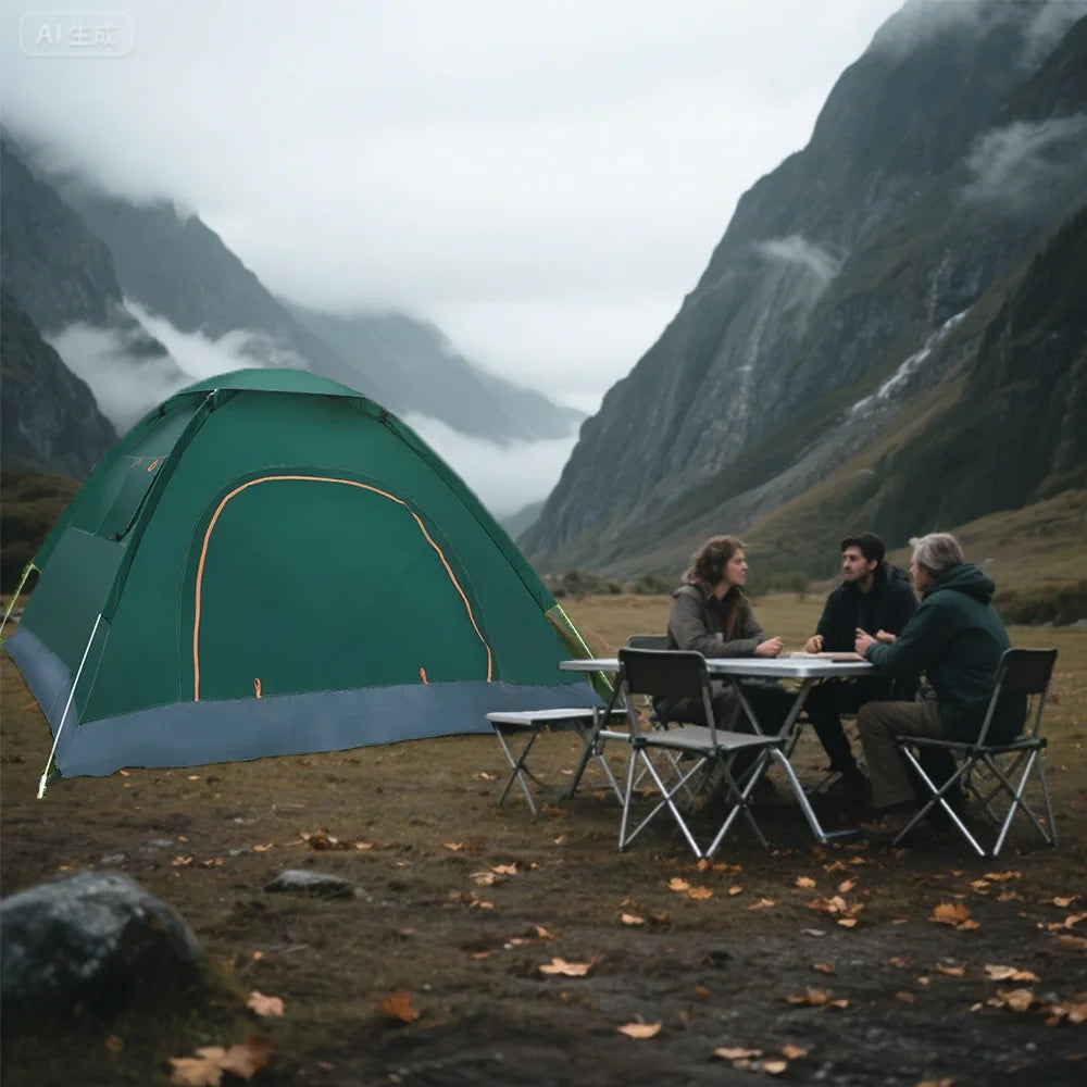 Pop Up Tent For Two To Three People Waterproof UV Protection