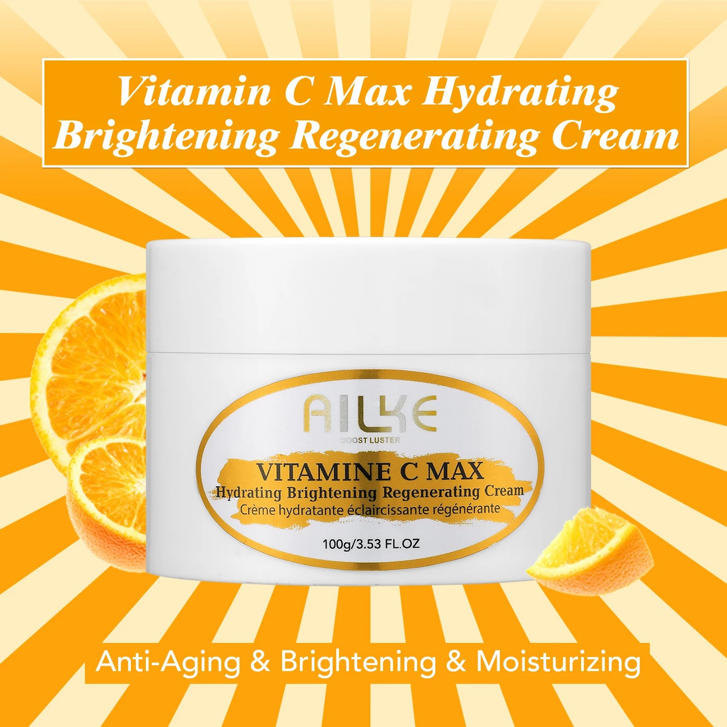 AILKE Vitamin C Skin Care Kit With Body Lotion And Serum