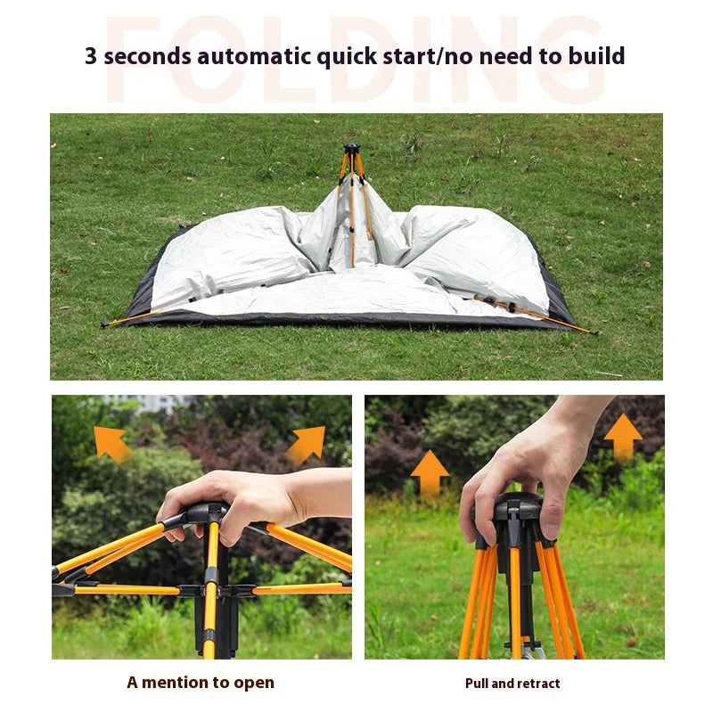 Automatic Quick-Opening Tent Outdoor Self-Driving Travel Tent