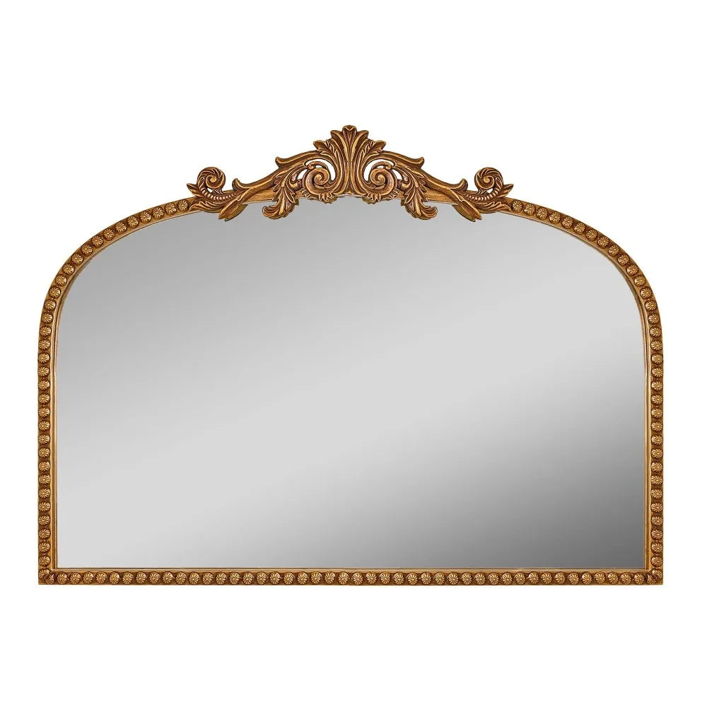 24" x 34" Traditional Arched Decorative Mirror for Home