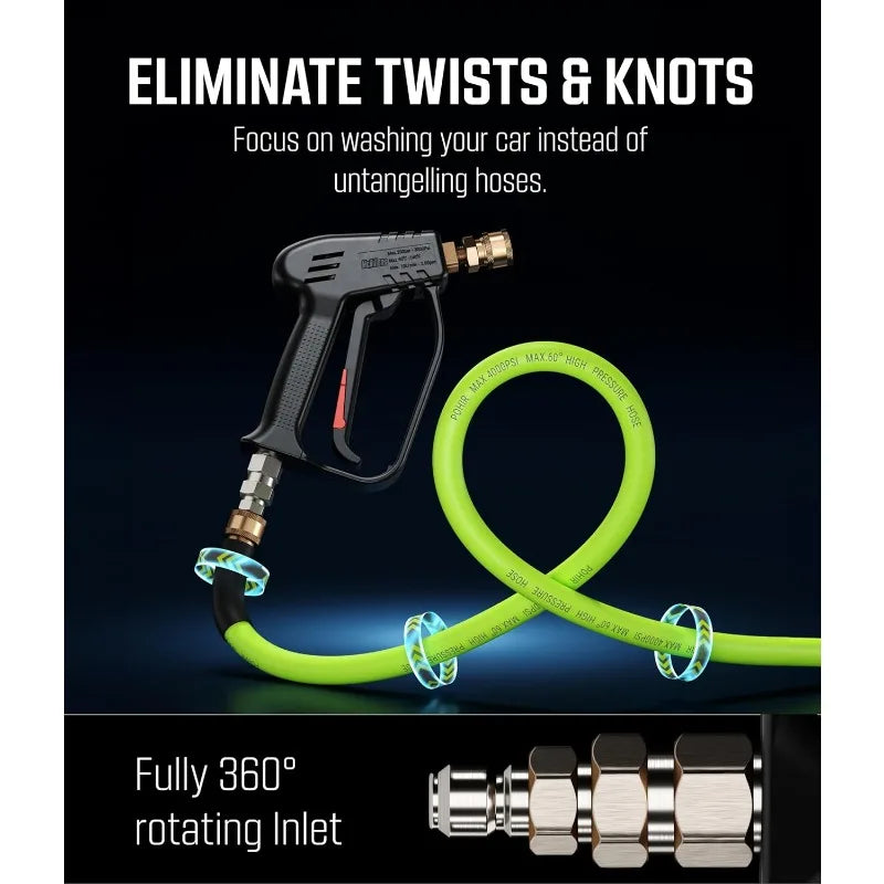McKillans Short Pressure Washer Gun With Swivel Connector