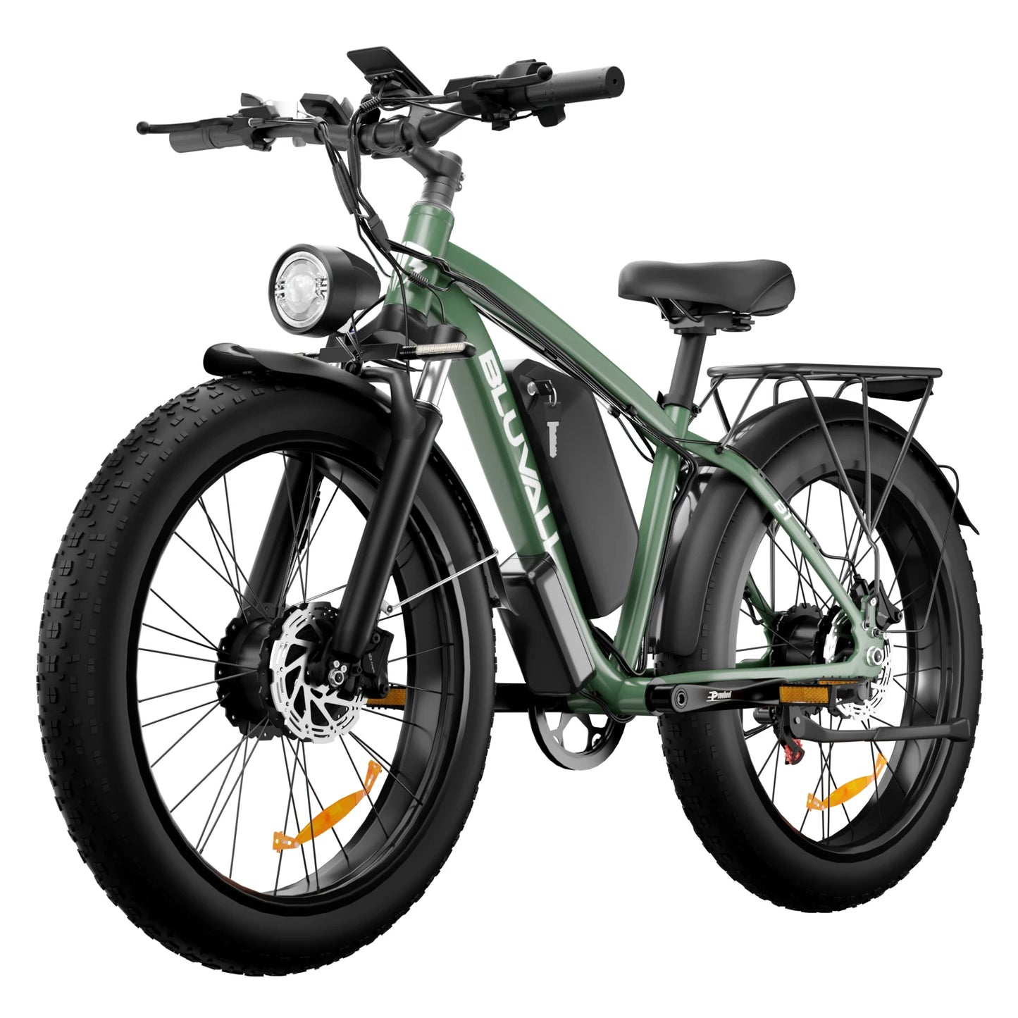 BLVALL B1 48V 2000W Full Suspension E-Bike 26 Inch Fat Tires
