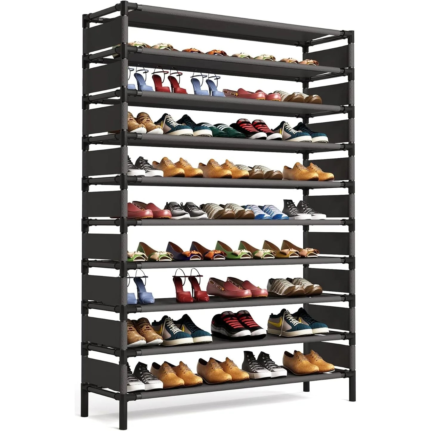 Multi Storage Rack Capacity Organizer Shoe Shelf 50 Pairs
