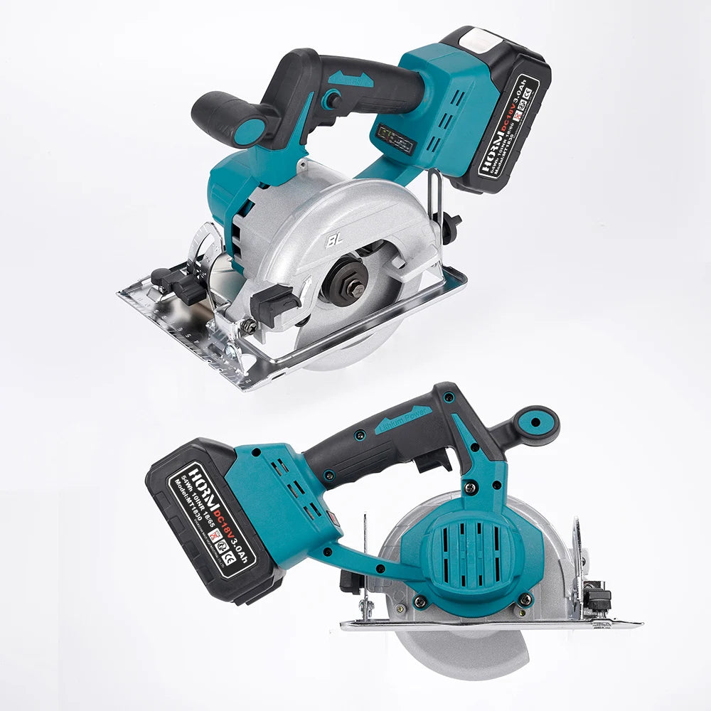 125mm Brushless Mini Circular Saw Cordless 0 to 45 Degree