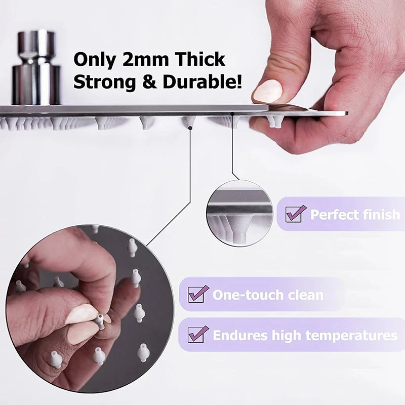 Shower Head 16 Inch Premium Rainfall Square Stainless Chrome