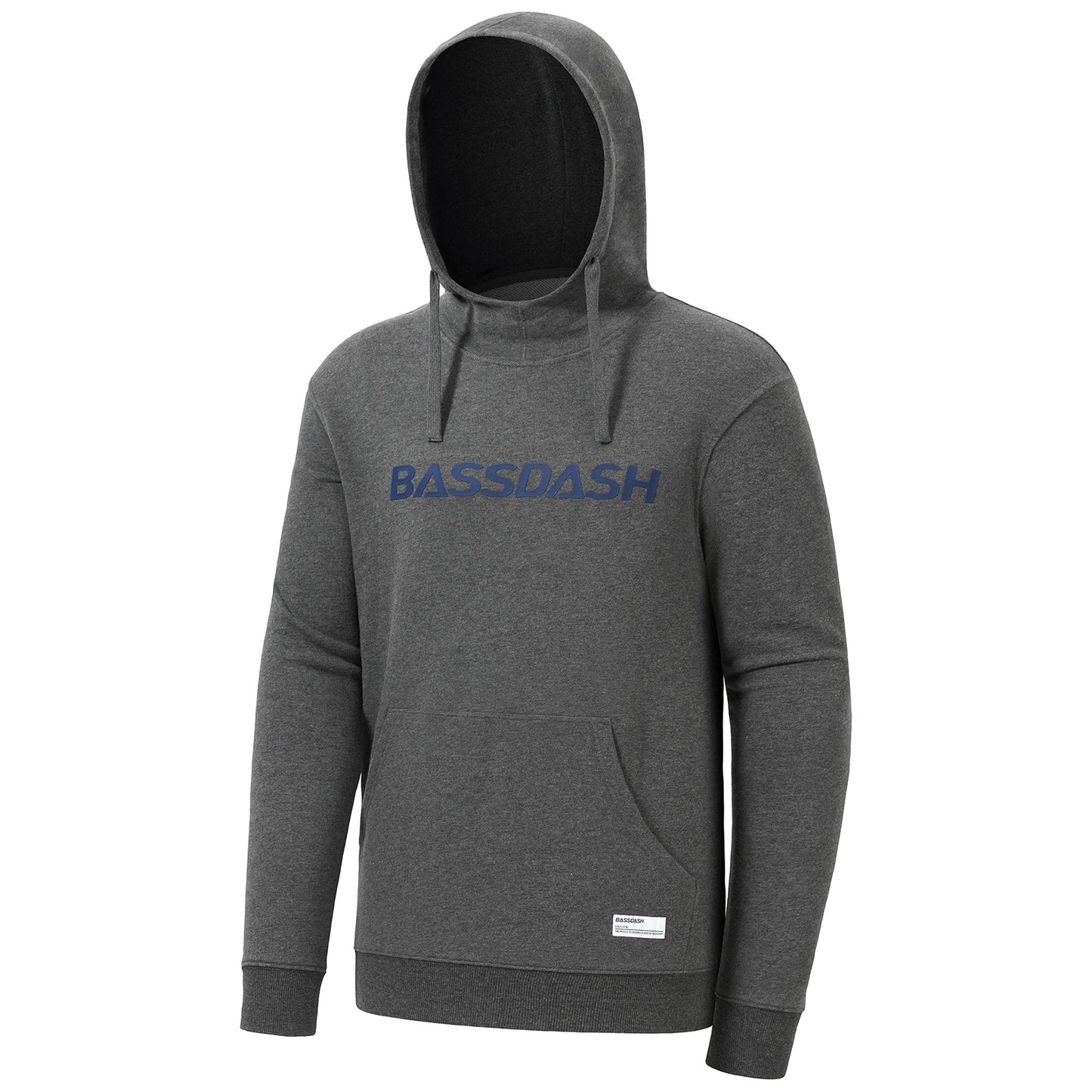 BASSDASH Mens Cotton Hoodie Long Sleeve Pullover Sweatshirt