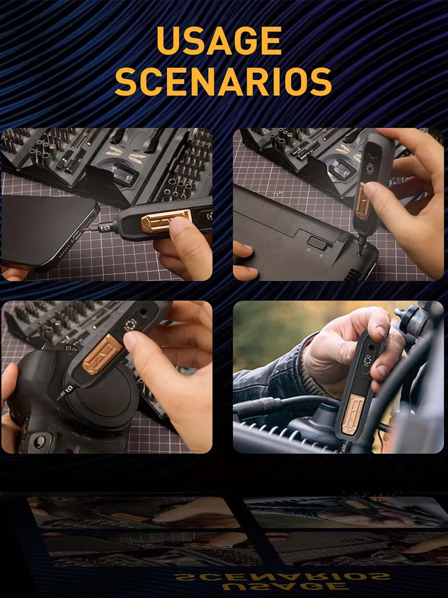 180 In 1 Screwdriver Set Magnetic Bits For Phone PC Glasses