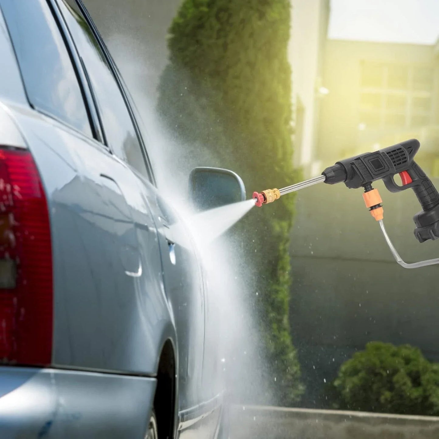 Cordless Electric High Pressure Water Spray Gun Car Washer