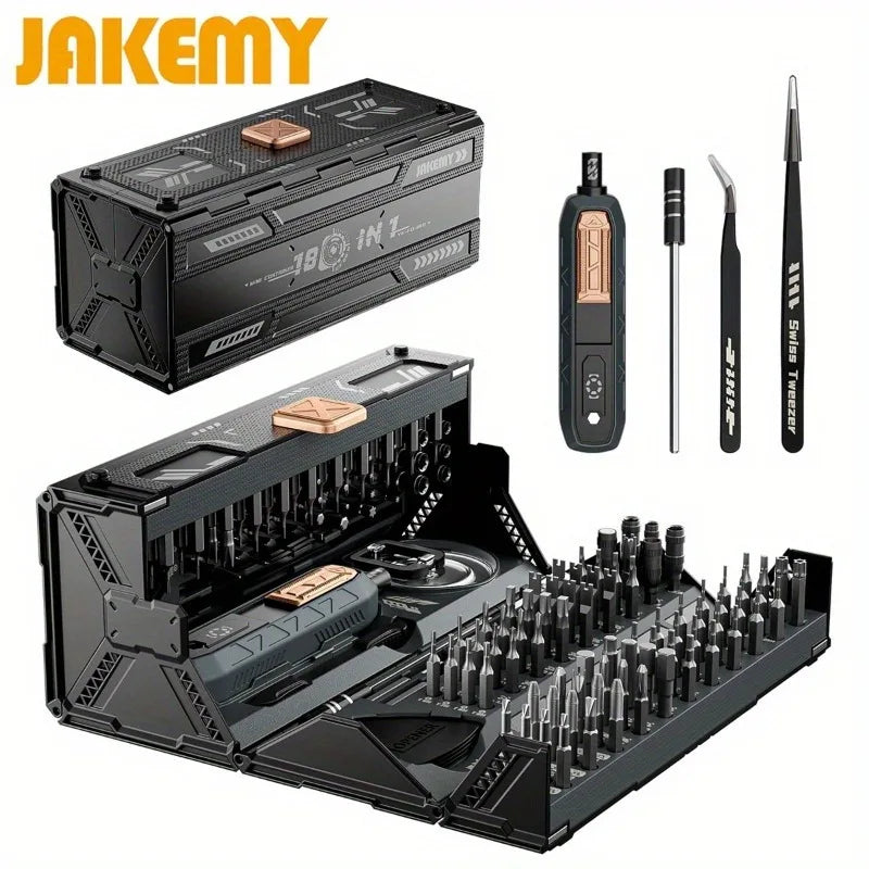 180 In 1 Screwdriver Set Magnetic Bits For Phone PC Glasses