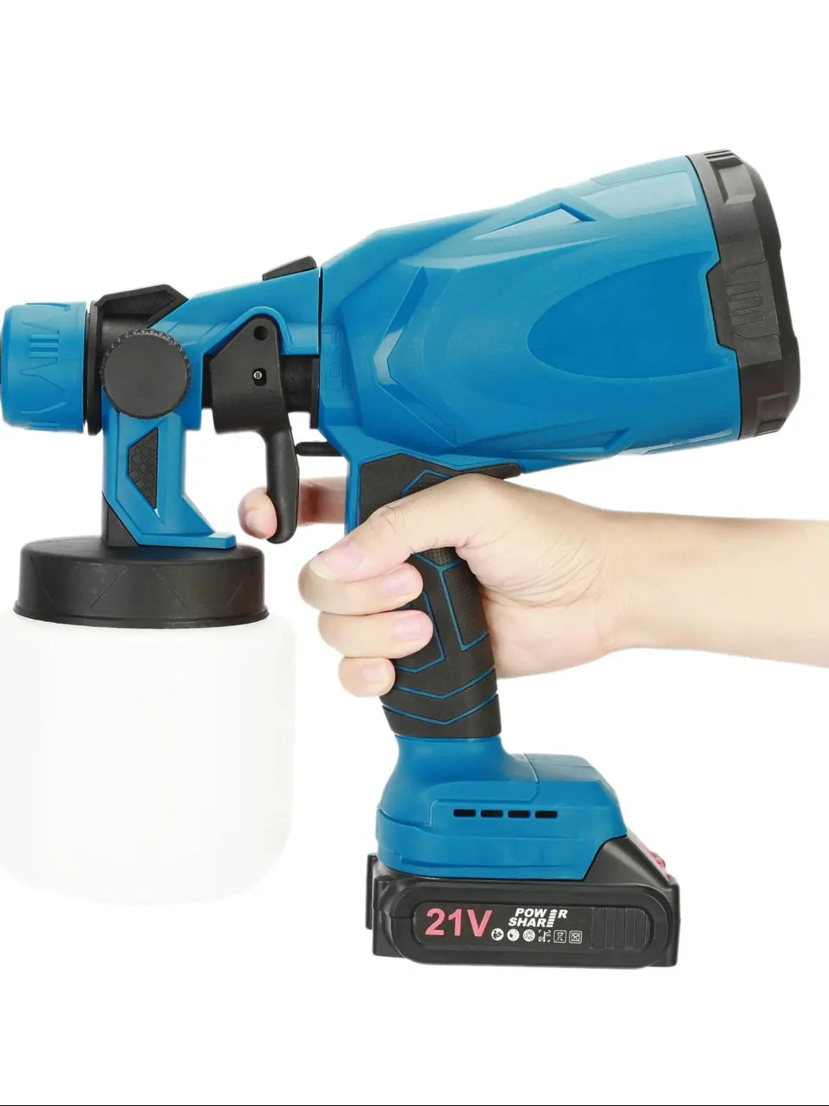 Mini Paint Sprayer With Ergonomic Handle 3 Spray Patterns