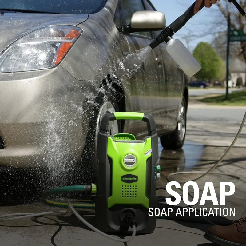 Greenworks 1600 PSI Electric Pressure Washer Ultra Compact