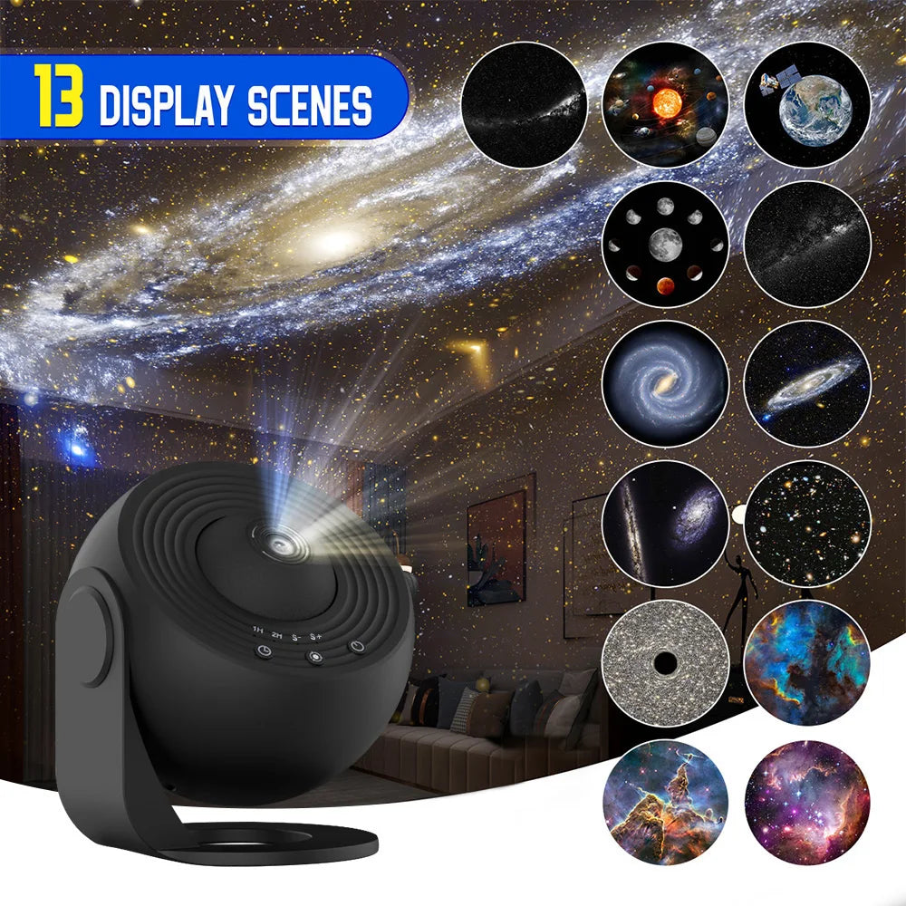 13 in 1 Star Projector for Bedroom and Night Light Use