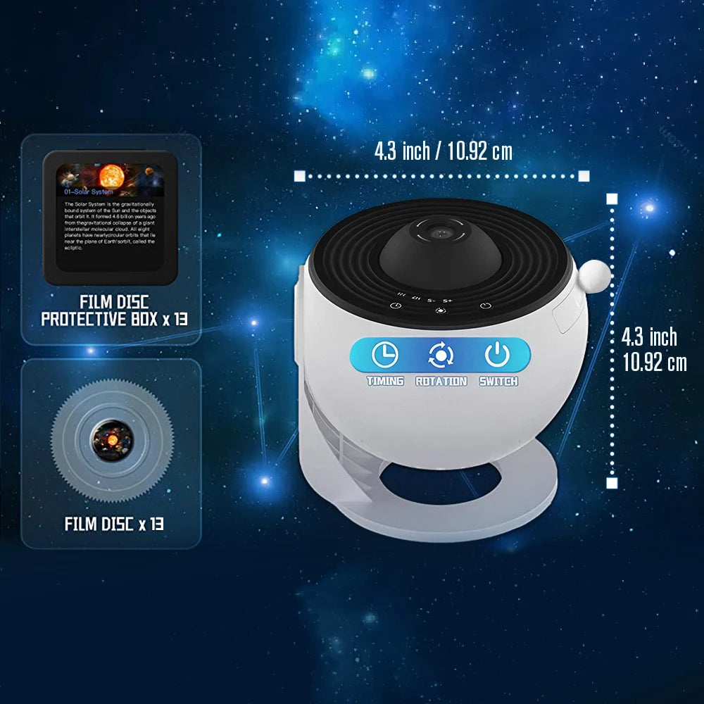 13 in 1 Star Projector for Bedroom and Night Light Use