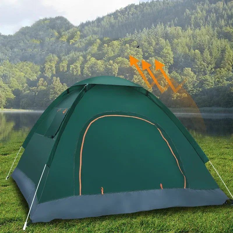Pop Up Tent For Two To Three People Waterproof UV Protection