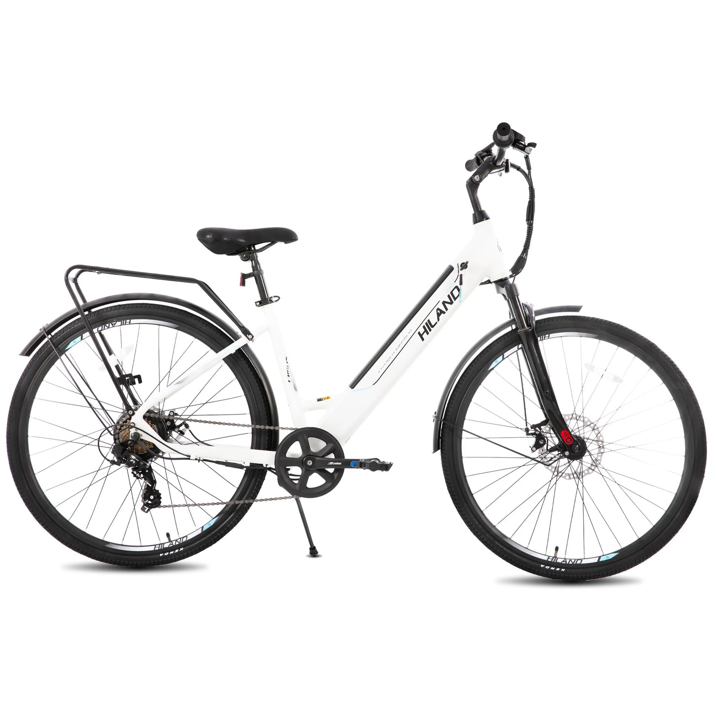 Hiland Electric Road Bike 250W Detachable Battery LCD Panel