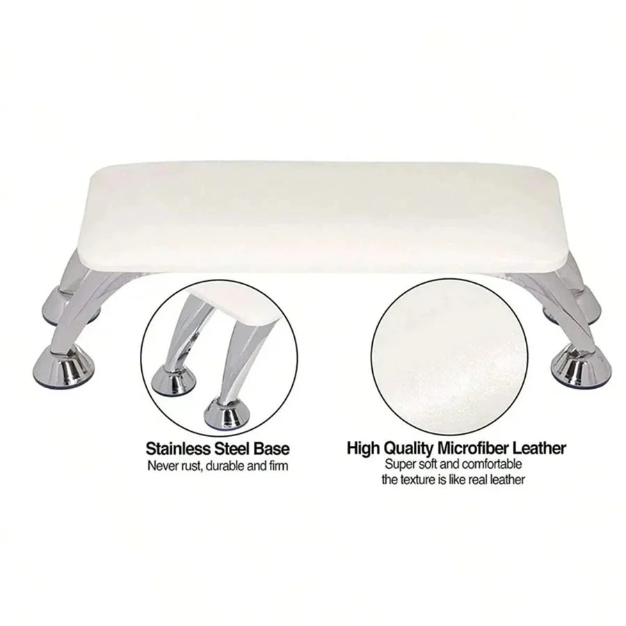 High Quality Professional Large Nail Armrest Pillow PU Leather