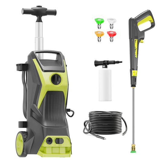 Electric Pressure Washer 4800 PSI Foam Cannon For Car