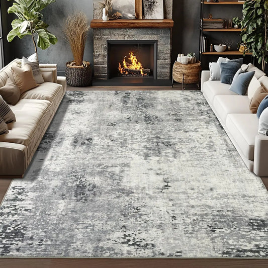 Living Room Area Rugs Soft Large Modern Abstract Area Rug