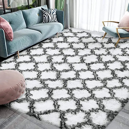 Large Shag Area Rugs Super Soft Plush Fluffy Carpet