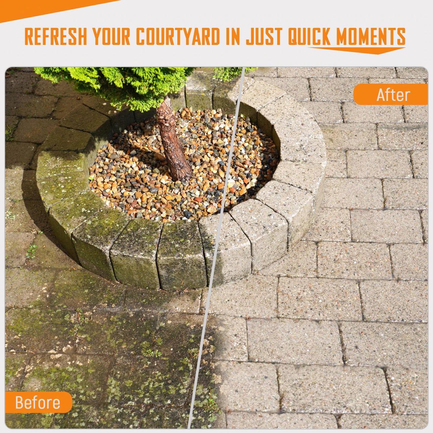 Electric Pressure Washer 5000 PSI Max 3.5 GPM 20Ft Hose