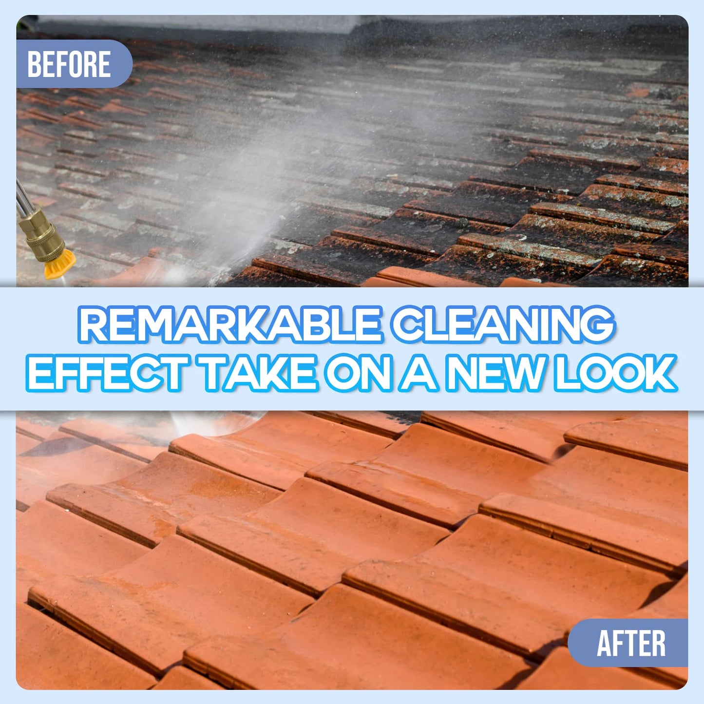 Electric Pressure Washer 4800 PSI 3.0 GPM With 4 Nozzles