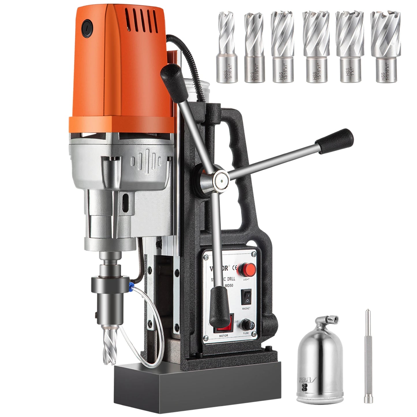 SucceBuy MD50 Magnetic Drill Press Kit 1680W Magnet 50mm