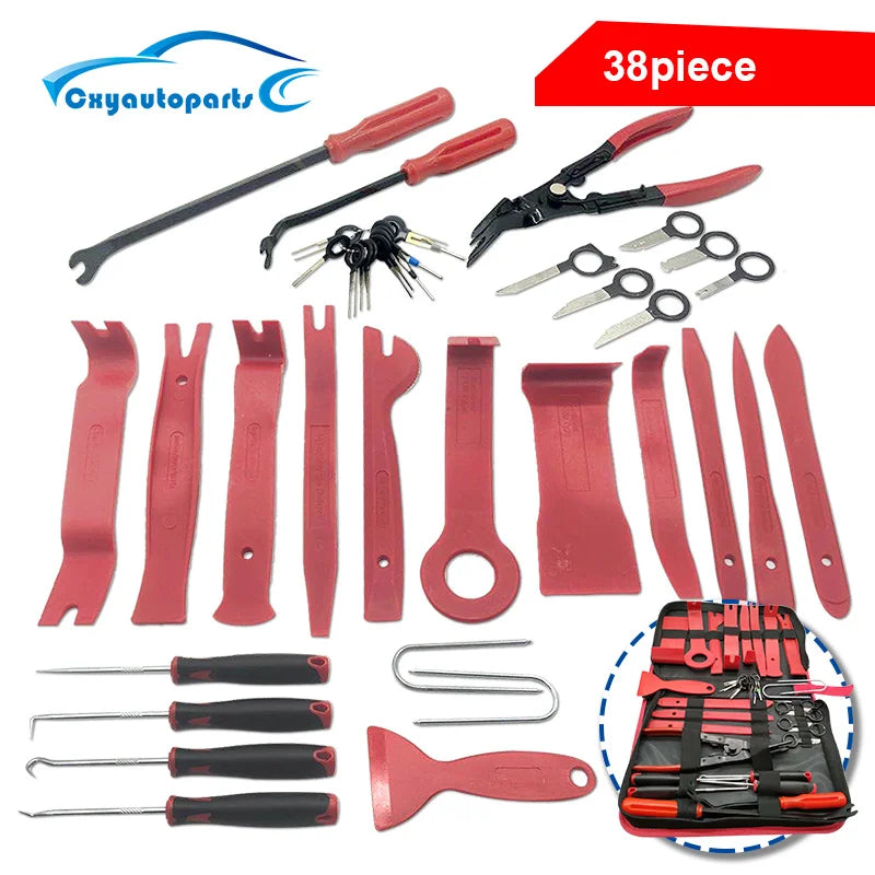 Car Interior Disassembly Kit Plastic Trim Removal Tool Set