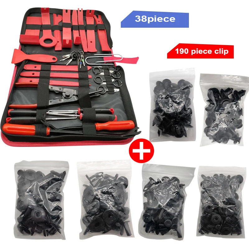 Car Interior Disassembly Kit Plastic Trim Removal Tool Set