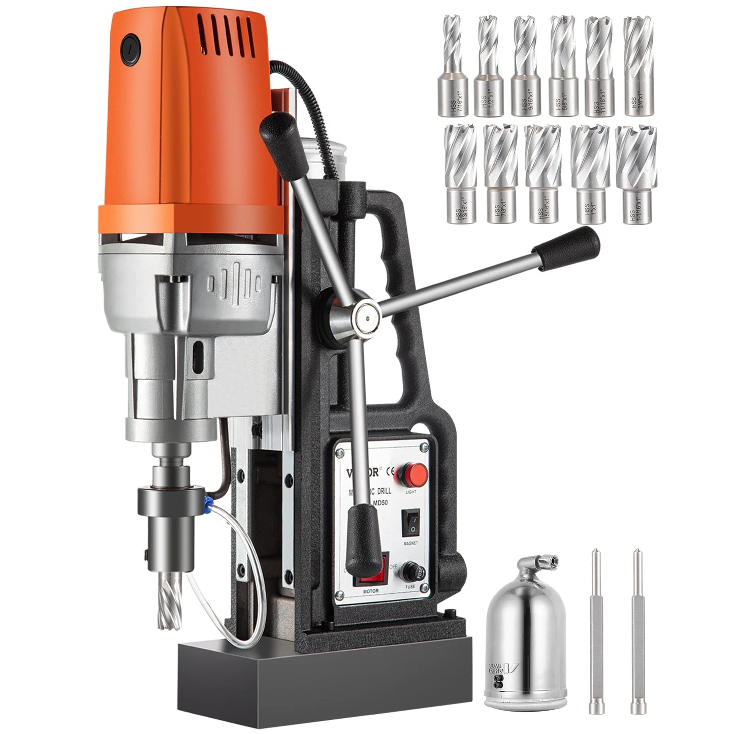 SucceBuy MD50 Magnetic Drill Press Kit 1680W Magnet 50mm