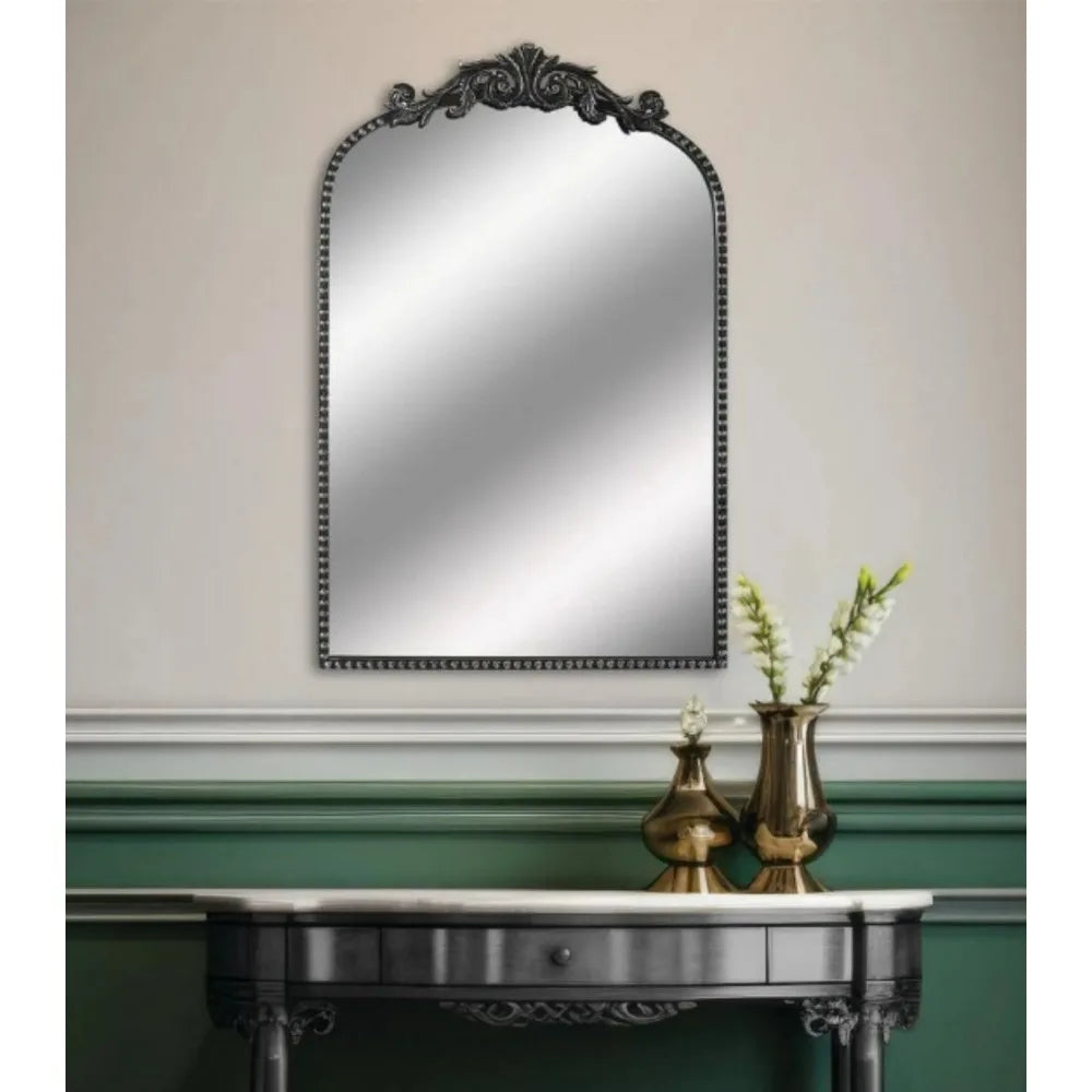24" x 34" Traditional Arched Decorative Mirror for Home