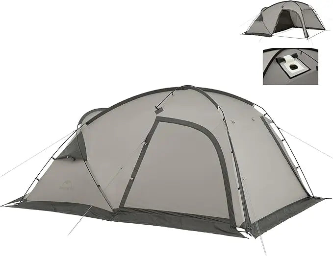 Naturehike Massif Hot Tent With Stove Jack 4 Season Camping