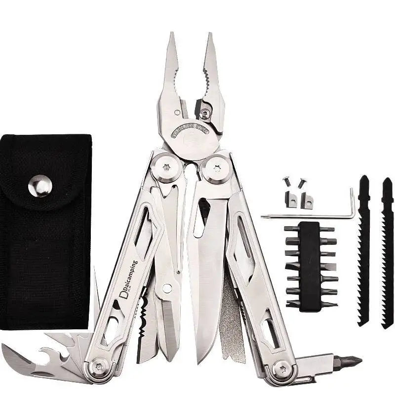 Daicamping DL30 Multitool Clamp Scissors Knives Pliers EDC