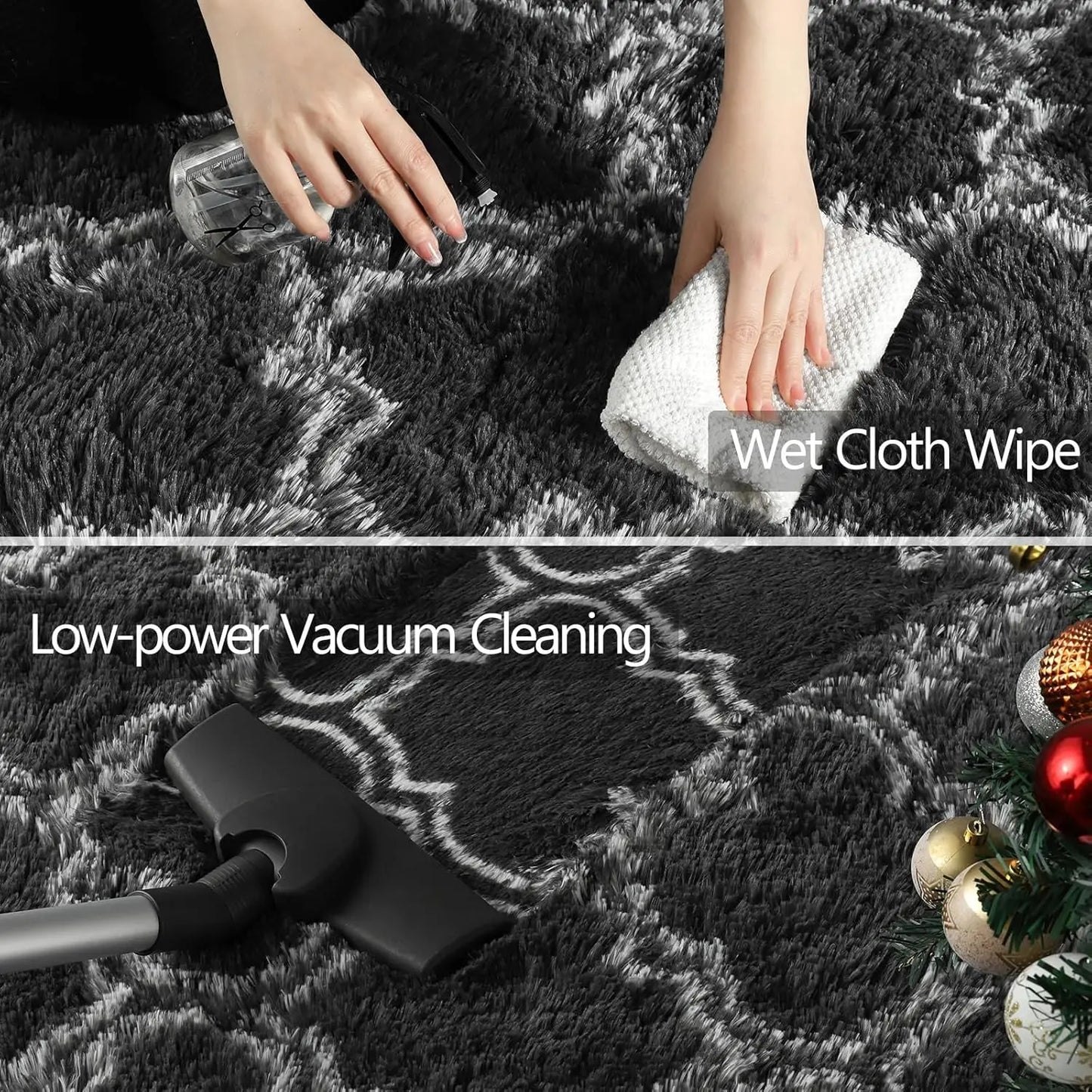 Large Shag Area Rugs Super Soft Plush Fluffy Carpet