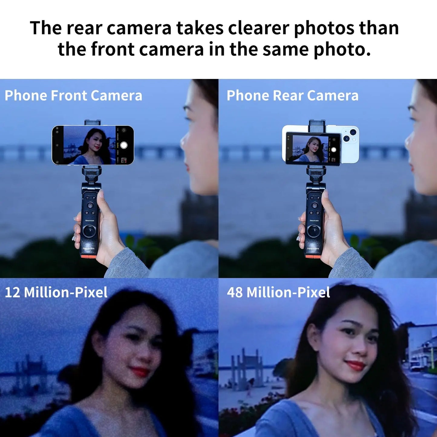 King Ma Phone Vlog Selfie Monitor Screen for iPhone Vlogs