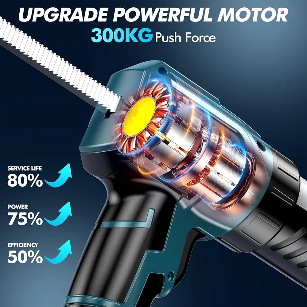 Seesii Cordless Electric Caulking Gun 21V No Drip 10oz