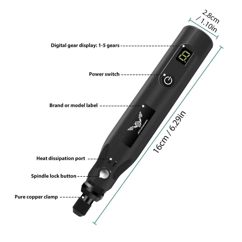 Jenabom USB Charging Portable Multi Function Grinder