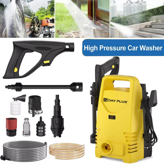 Electric Pressure Washer 1600W 120bar 380Lph Lance 0to180