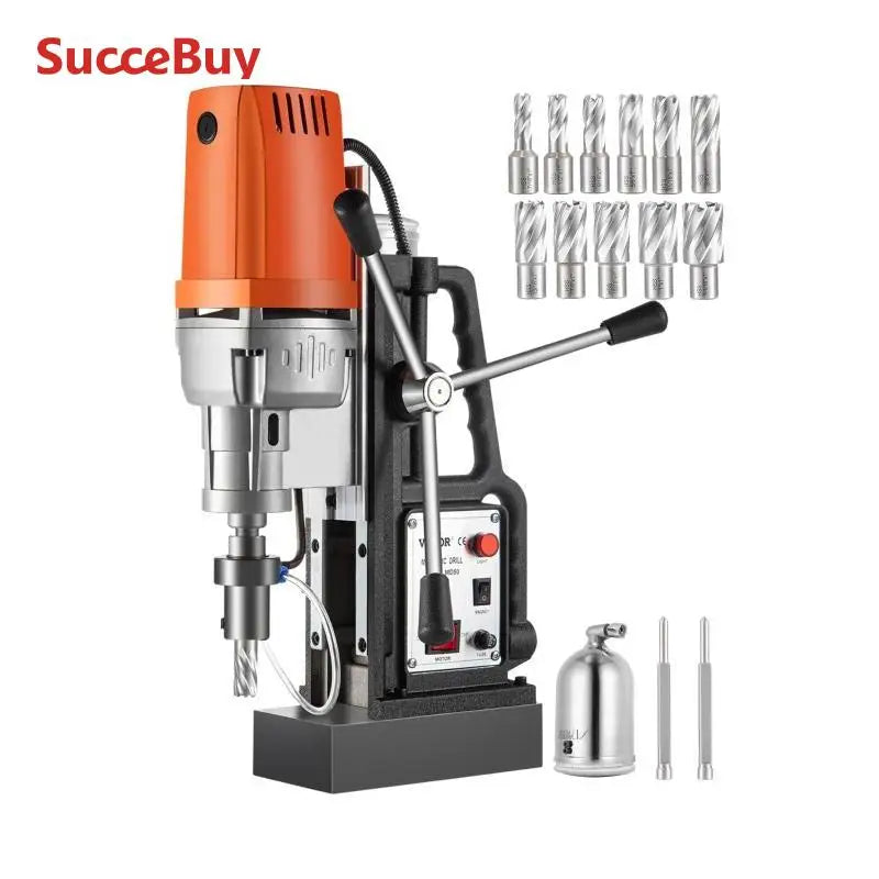 SucceBuy MD50 Magnetic Drill Press Kit 50mm 1680W Magnet