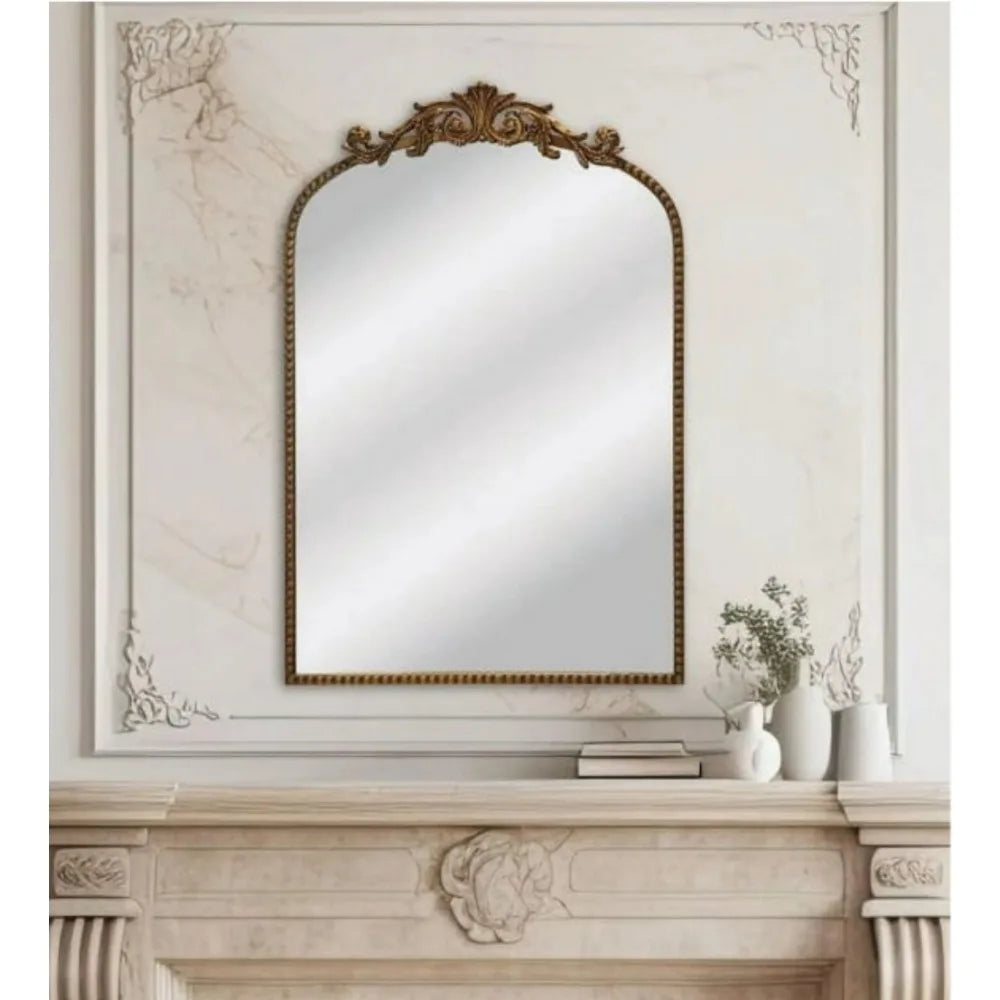 24" x 34" Traditional Arched Decorative Mirror for Home