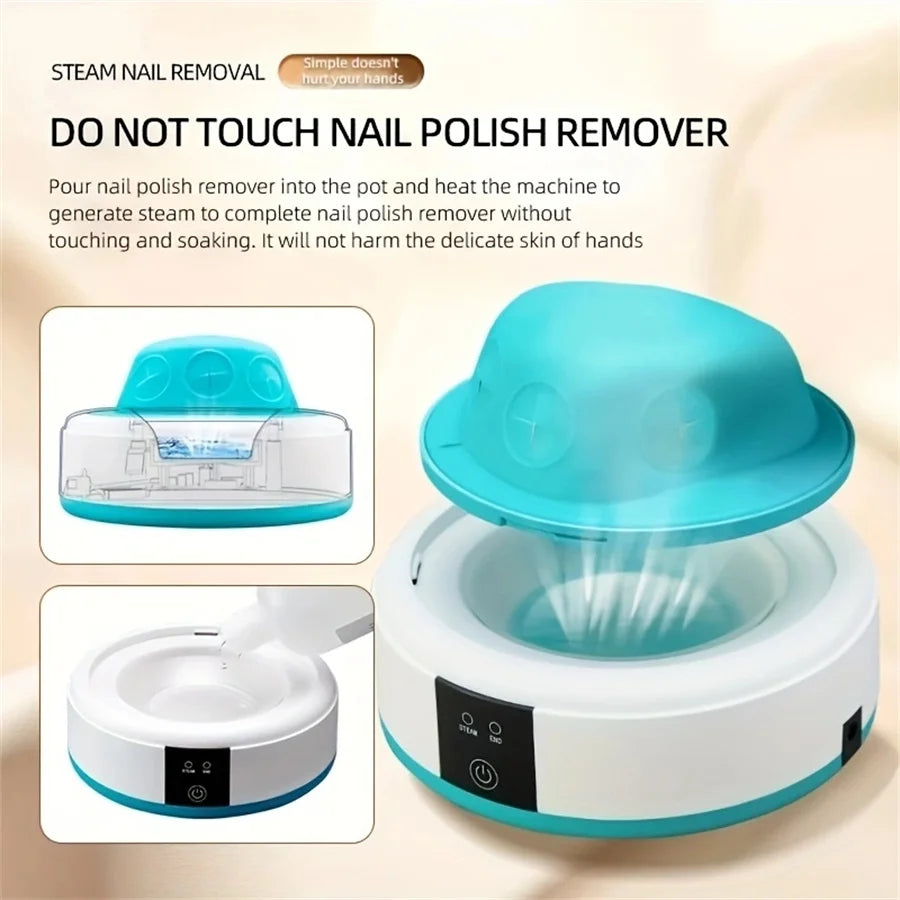 Nail Art Nail Polish Remover Machine Special Beauty Nail Polish Glue Electric Nail Removal Tool Steam Nail Remover Manicure