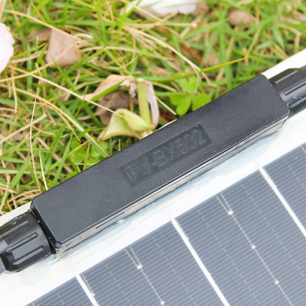 12V Flexible Solar Panel Kit 100W 200W Monocrystalline Waterproof Solar Charger with Controller for RV Camping Outdoor
